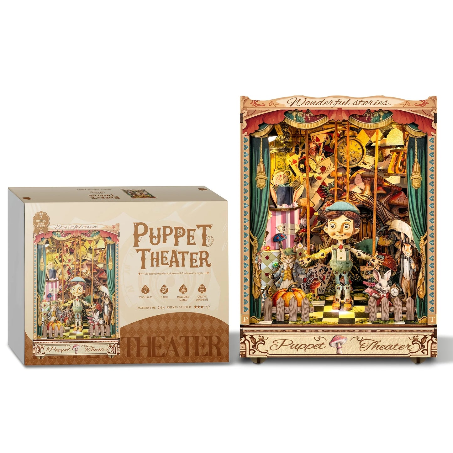 Puppet Theater - Book Nook Kit