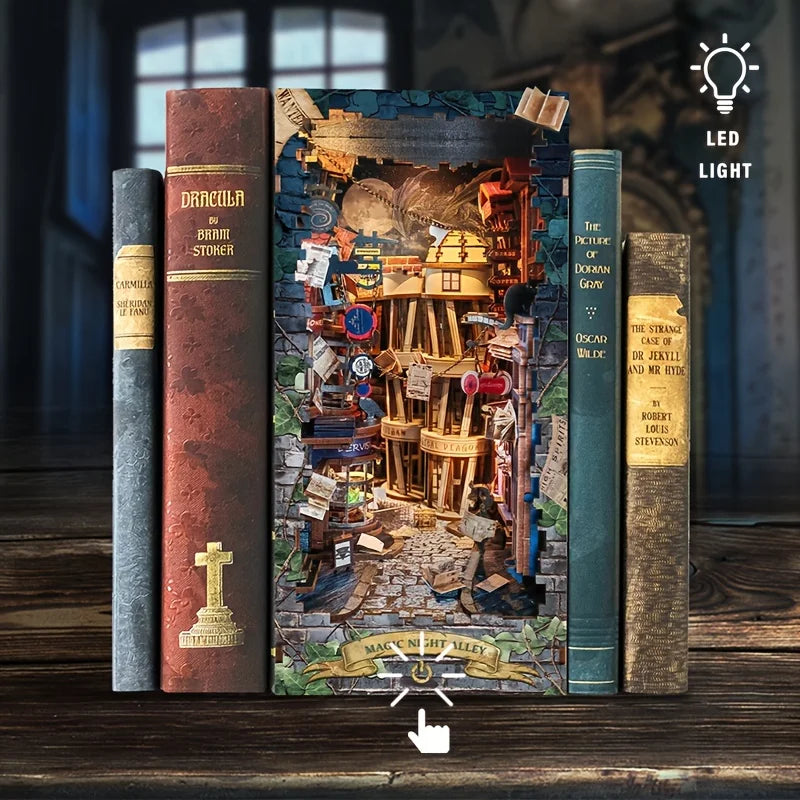 Magic Night Alley - Book Nook Kit