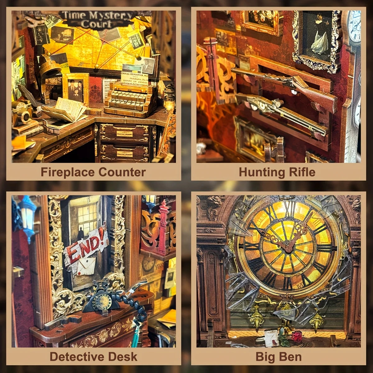 Bell's Mystery - Book Nook Kit