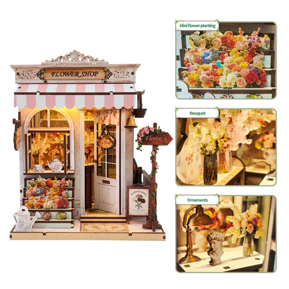 Flower shop - Mini Book Nook Kit
